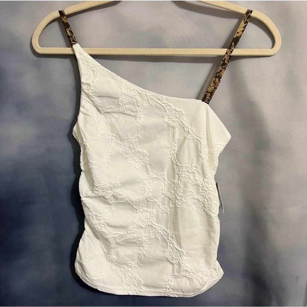 NWT Free People One-Shoulder Top